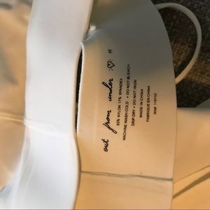 Out from Under white bra